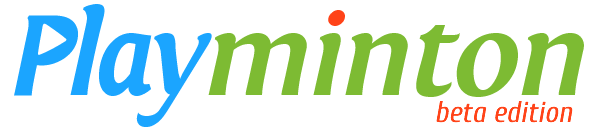 Playminton logo